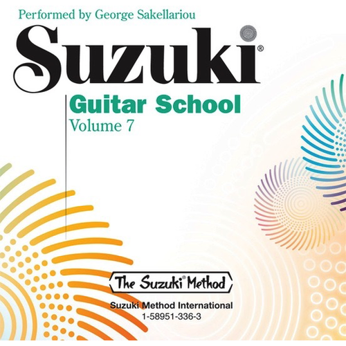 Suzuki Guitar School Volume 7 CD - Guitar Sheet Music and Method Book