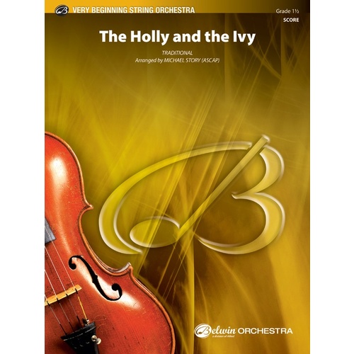 Holly and the Ivy String Orchestra Sheet Music Gr 1.5