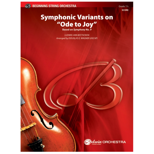 Symphonic Variants on Ode to Joy Vocal Sheet Music Gr 1.5