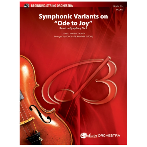 Symphonic Variants on Ode to Joy for Vocal Ensemble - Grade 1.5