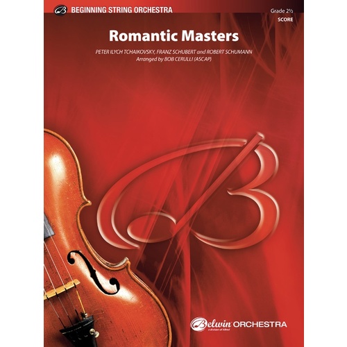 Romantic Masters String Orchestra Gr 2.5