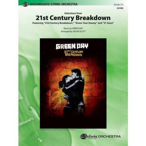 21st Century Breakdown Selections String Orchestra Sheet Music Grade 2.5