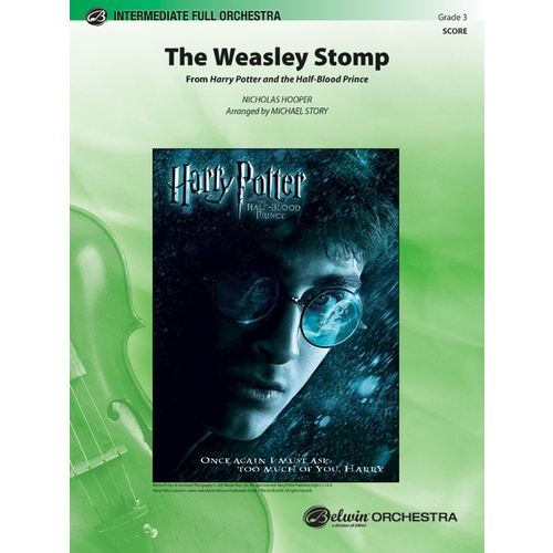 Weasley Stomp from Harry Potter Full Orchestra Sheet Music Grade 3 Score