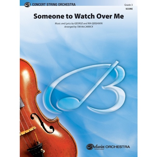 Someone to Watch Over Me String Orchestra Sheet Music Grade 3 Score