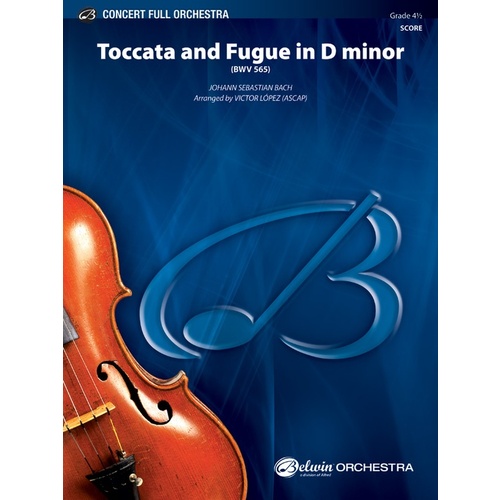Toccata & Fugue In D Minor Full Orchestra Gr 4.5