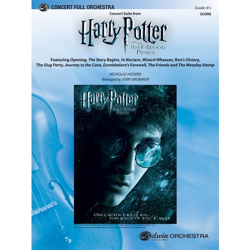 Concert Suite Harry Potter Half-Blood String Orchestra Gr 4.5