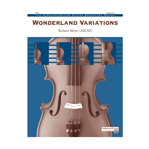 Wonderland Variations Vocal Sheet Music Gr 3