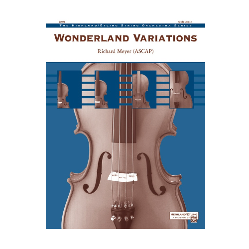 Wonderland Variations Vocal Sheet Music Gr 3