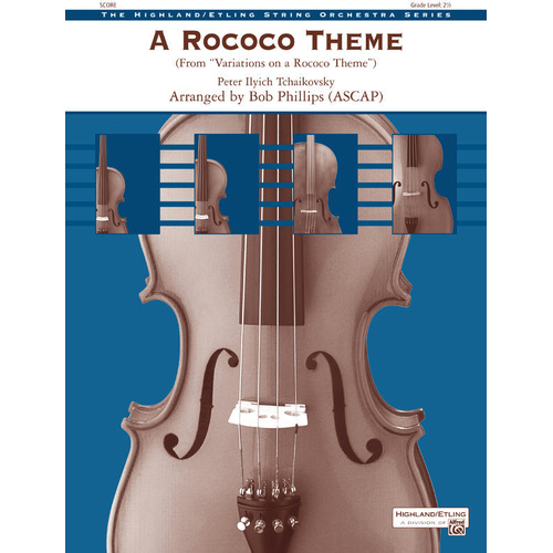 The Rococo Theme for String Orchestra Sheet Music