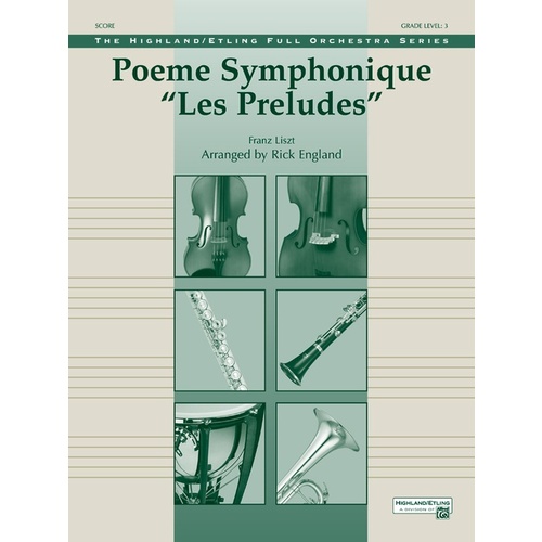 Poeme Symphonique Les Preludes Full Orchestra Gr 3