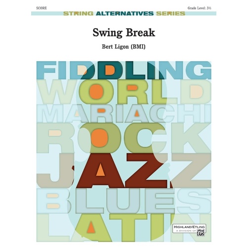 Swing Break String Orchestra Sheet Music Grade 3.5