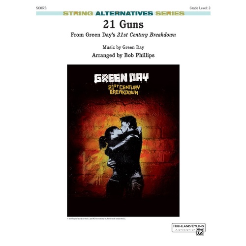21 Guns String Orchestra Grade 2 Conductor Score