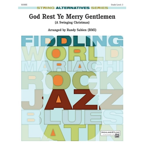 God Rest Ye Merry Gentlemen String Orchestra Sheet Music Grade 3