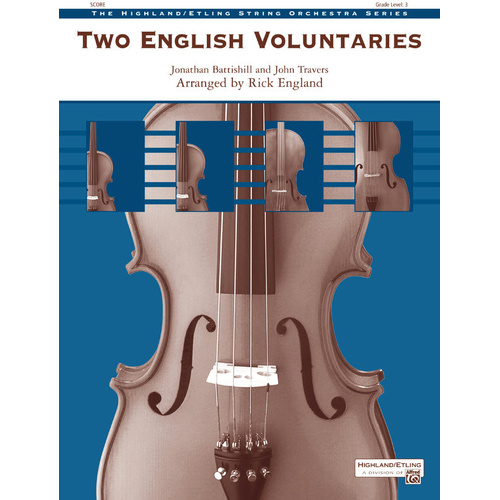 Two English Voluntaries for String Orchestra by Battishill & Travers
