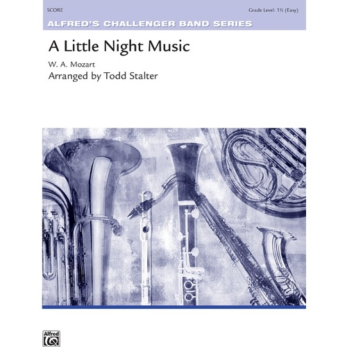 A Little Night Music Concert Band Sheet Music Grade 1.5
