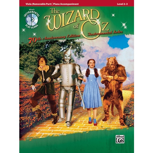 Wizard Of Oz Inst Solos Viola Book/CD