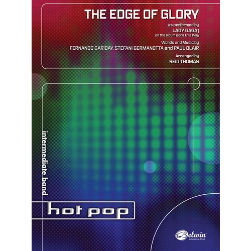 Edge Of Glory Concert Band Gr 2