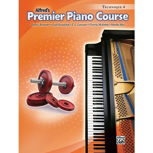 Premier Piano Course Technique 4