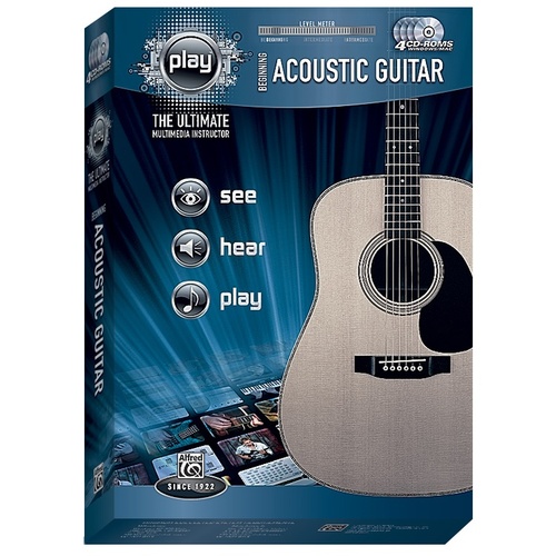 Play Beginning Acoustic Guitar CD Rom