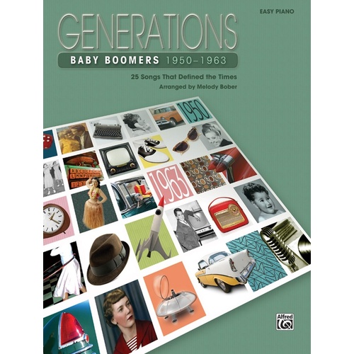 Generations: Baby Boomers 1953-1963 Easy Piano