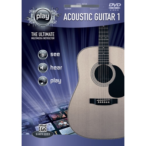 Alfreds Play Acoustic Guitar 1 DVD