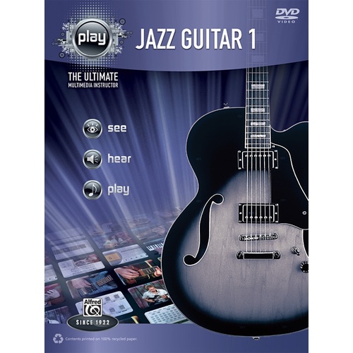 Alfreds Play Jazz Guitar 1 Book/DVD