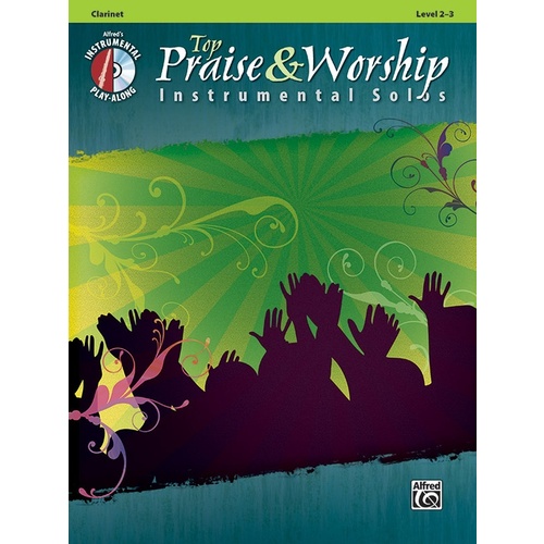Top Praise And Worship Inst Solos Clarinet Book/CD