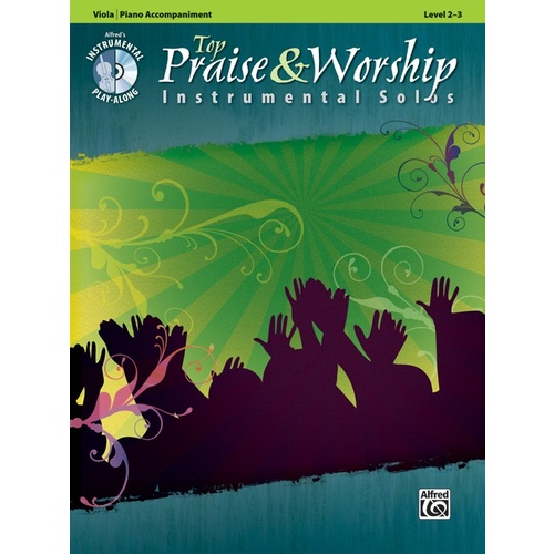 Top Praise And Worship Inst Solos Viola Book/CD