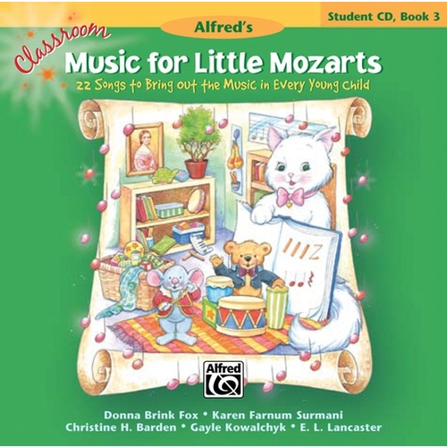 Classroom Music For Little Mozarts 3 CD