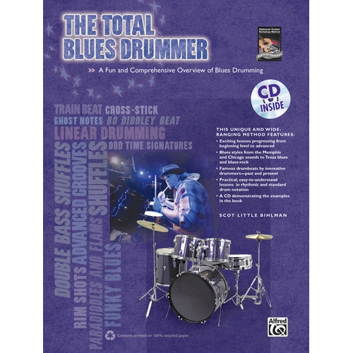 Total Blues Drummer Book and CD