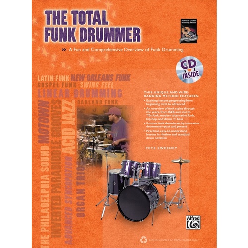 Total Funk Drummer Book/CD