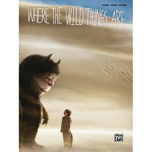 Where the Wild Things Are Vocal Sheet Music Folio