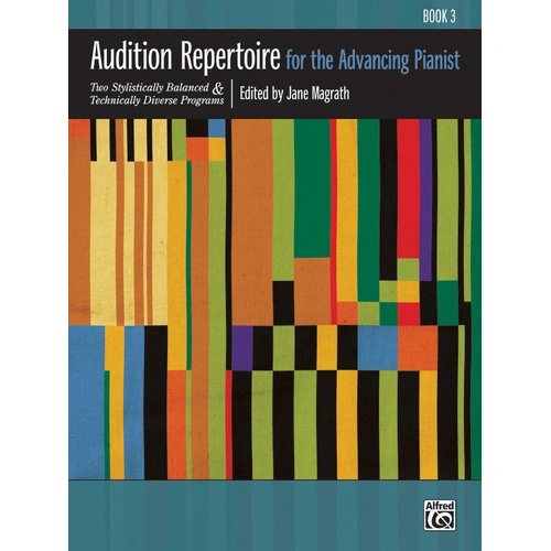 Audition Repertoire for Advancing Pianist Book 3 - Piano Sheet Music