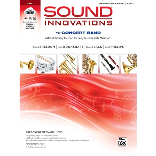Sound Innovations Baritone BC Book 2 Tuba Sheet Music