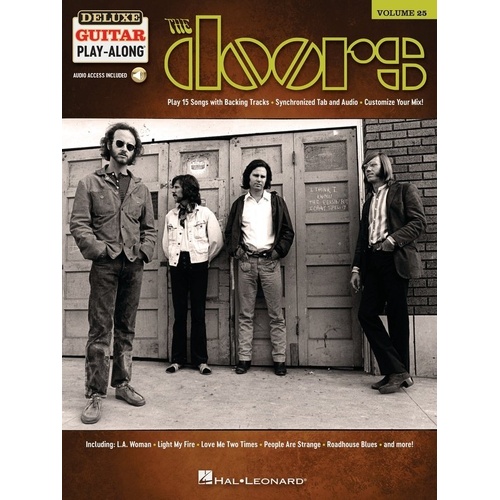 The Doors Deluxe Guitar Play-Along V25 BK/OLA - 15 Songs with Audio Access