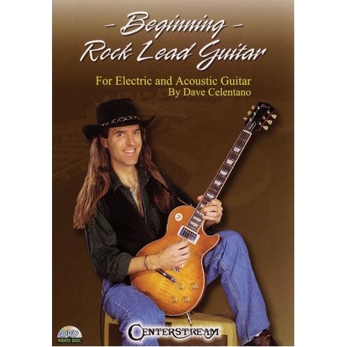 Beginning Rock Lead Guitar DVD (DVD Only)