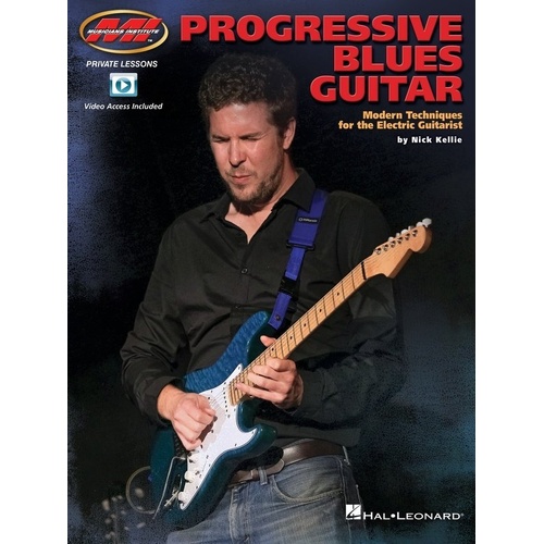 Nick Kellie - Progressive Blues Guitar Book with Online Video Access