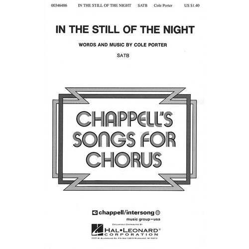 In Still Of Night SATB