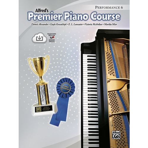 Premier Piano Course Performance 6 Book/CD