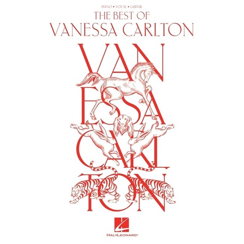 The Best of Vanessa Carlton Piano, Vocal & Guitar Songbook by Hal Leonard