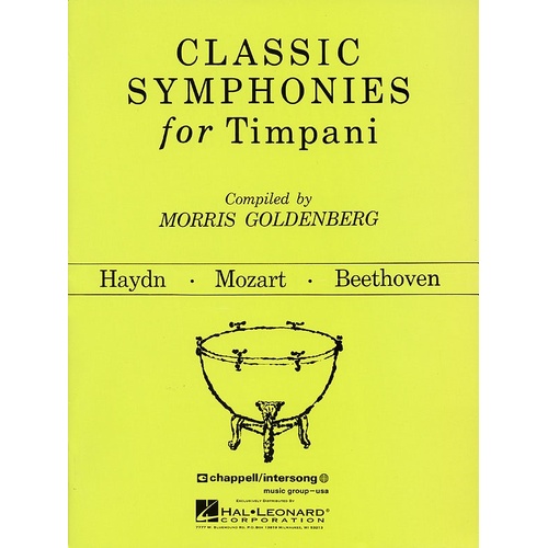 Classic Symphonies Timpani (Softcover Book)
