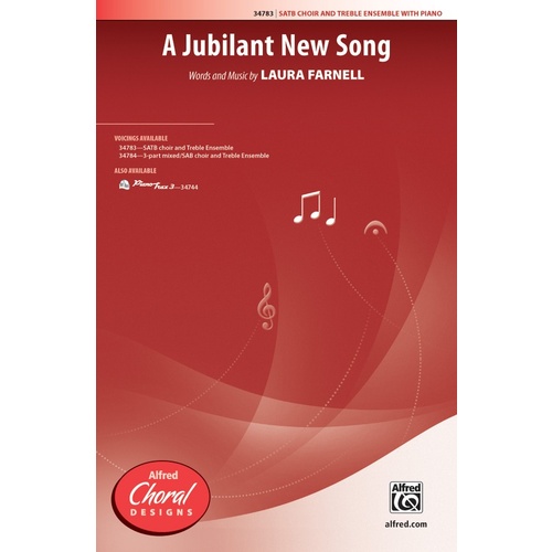 A Jubilant New Song SATB Choral Sheet Music