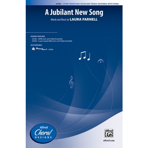 A Jubilant New Song SAB Choral Sheet Music