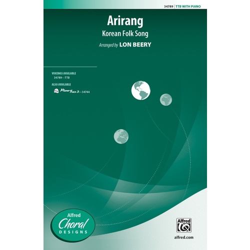 Arirang TTB Choral Sheet Music