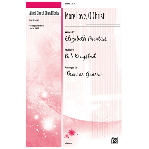 More Love O Christ SATB