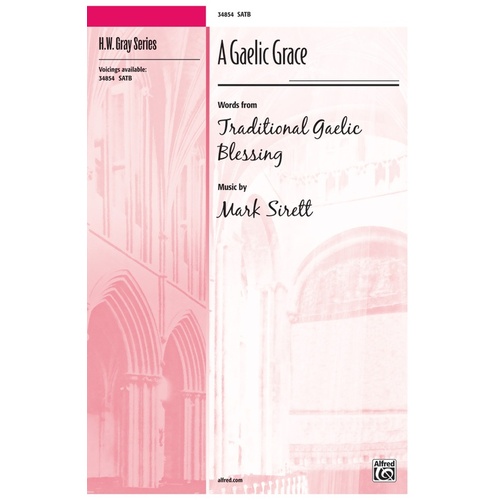 A Gaelic Grace SATB Choral Sheet Music