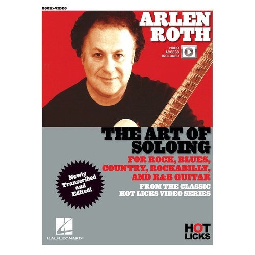Arlen Roth - The Art of Soloing Guitar Tab Book with Online Video Access