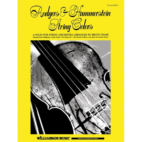 Rodgers And Hammerstein String Colors Drums Bell (Softcover Book)