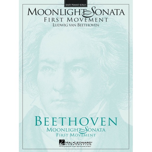 Moonlight Sonata 1st Movement (Softcover Book)