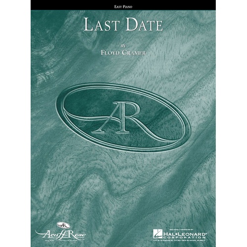 Last Date Easy Piano Solo (Sheet Music)